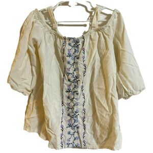 Old Navy Off the Shoulder Girls Top Size Medium 8 Shirt